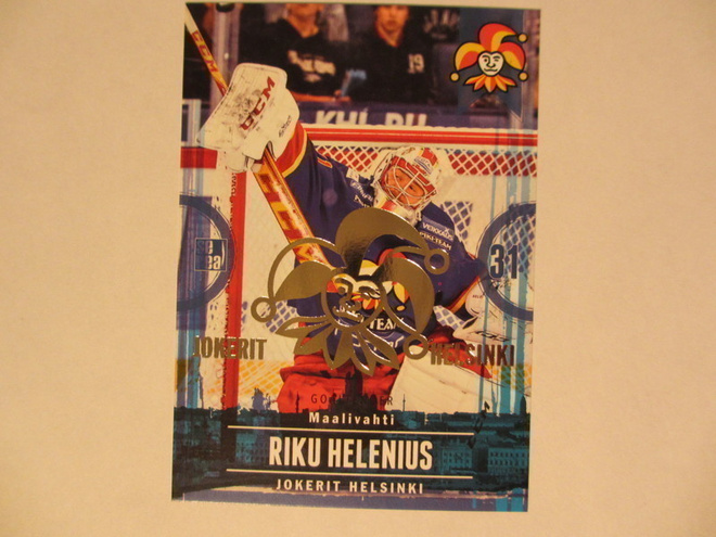 Riku Helenius /50 tehty KHL 2015-16 Jokerit Sereal