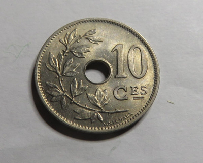 Belgia 10 cent 1902