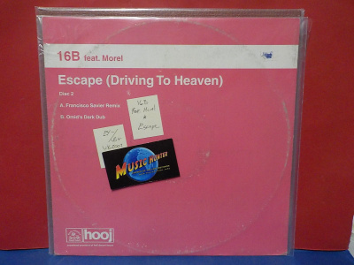 16B FEAT MOREL - ESCAPE EX-/VG+ UK 2001 PRESS LP