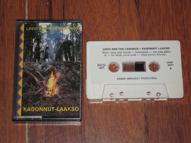 C-kasetti - LEEVI & THE LEAVINGS  - Kadonnut Laakso 1982 EX+