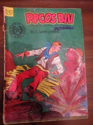 Pecos Bill # 9/1960 Taistelu pimeässä
