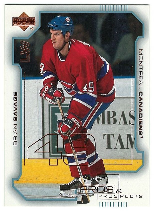00-01 Upper Deck Pros & Prospects #45 Brian Savage