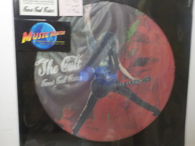 THE CULT - SWEET SOUL SISTER (PICTURE) M-/M- VINYL 12"SINGLE