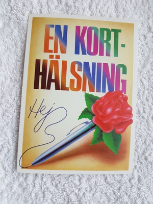 EN KORTHÄLSNING Posti- ja telelaitos postikortti*