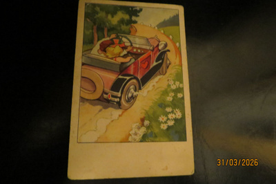 O FUREHJELM 1934 KULKENUT KORTTI