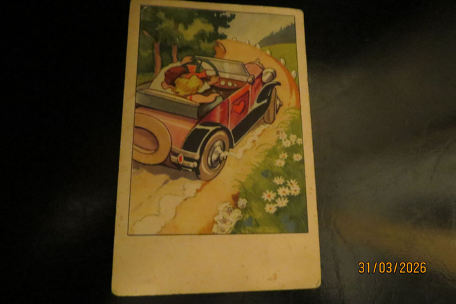 O FUREHJELM 1934 KULKENUT KORTTI