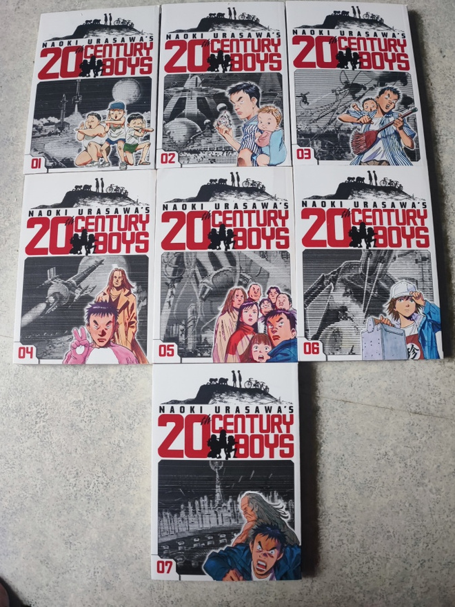 20th Century Boys 1-7 Naoki Urasawa