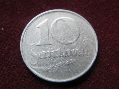 10 santimu 1922 Latvia