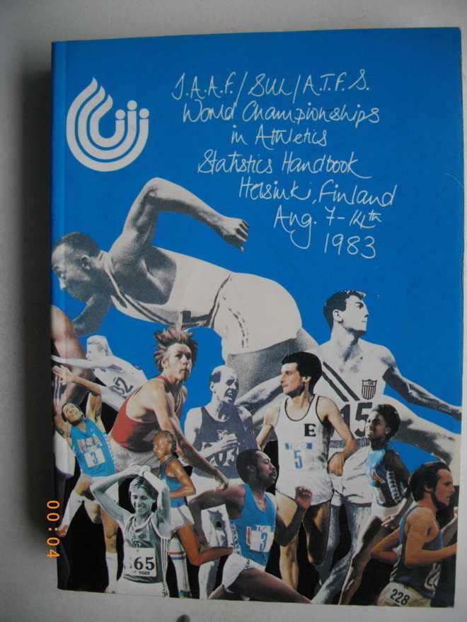 World Championships in Athletics Statistics Handbook 1983 24
