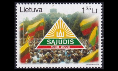 Liettua 972 ** Sajudis kansanliike (2008)