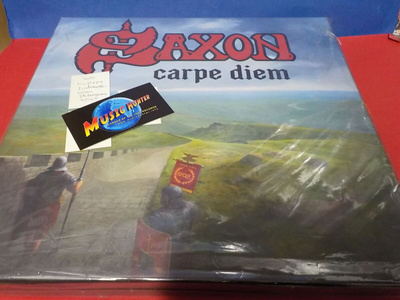 SAXON - CARPE DIEM UUSI LP+CD BOKSI