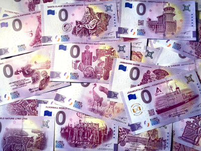 0-EUROSETELIT, 50 kpl, KAIKKI ERILAISIA