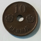 10 pennin 1942 kuparikolikko - pikkukuva 1