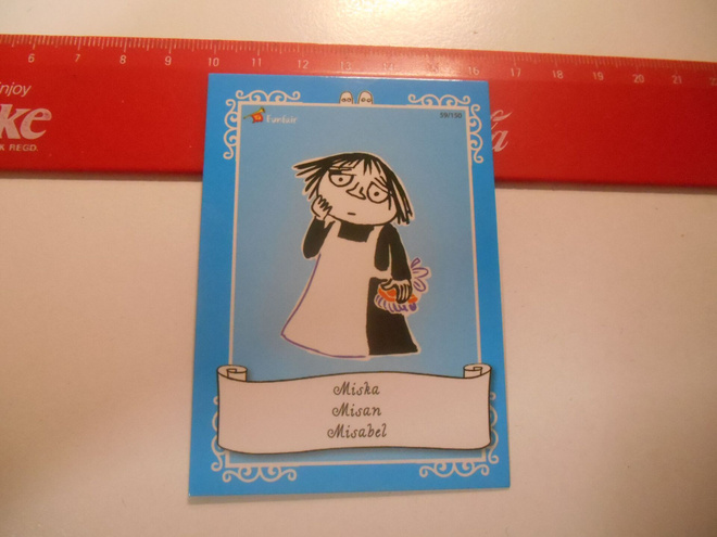 K10  FUNFAIR Muumi keräilykortti # 59 Miska