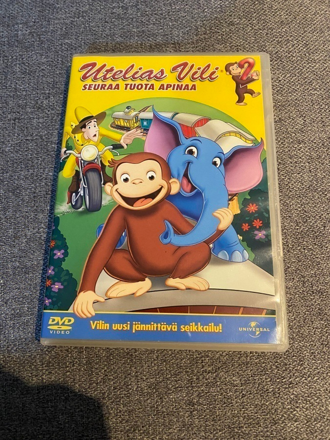 Utelias Vili 2 - Seuraa Tuota Apinaa DVD