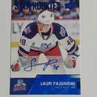 2021-22 Upper Deck AHL - Autographs #129 Lauri Pajuniemi AU - pikkukuva 1