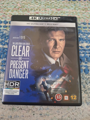 Clear And Present Danger 4K Ultra Hd & Blu-Ray
