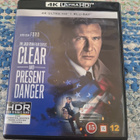 Clear And Present Danger 4K Ultra Hd & Blu-Ray - pikkukuva 1
