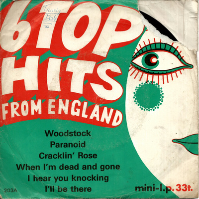 VARIOUS: "6 Top Hits From England 3"-EP 7"kk
