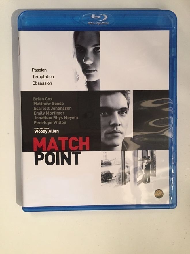 Match point (Blu-ray) Woody Allen -elokuva (2005)