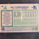 1983-84 O-Pee-Chee Rookie #185 Guy Carbonneau - pikkukuva 2