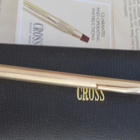VANHA Kynä Cross 1/20 12K Kultaa Irlanti Alkup. Kotelo UPEA - pikkukuva 2