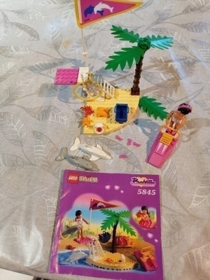 LEGO BELVILLE 5845 DOLPHIN SHOW + OHJE