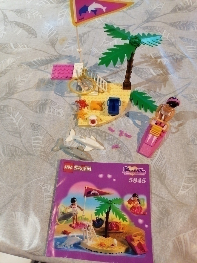 LEGO BELVILLE 5845 DOLPHIN SHOW + OHJE