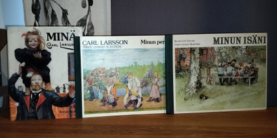 Carl Larsson x3 - Minun isäni, perheeni ja minä - 3 kirjaa