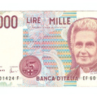 Italia 1000 Liira 1990 EF601424F - pikkukuva 1