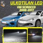 SCIROCCO 2008-2017 Ulkoiset LED -valot - pikkukuva 1