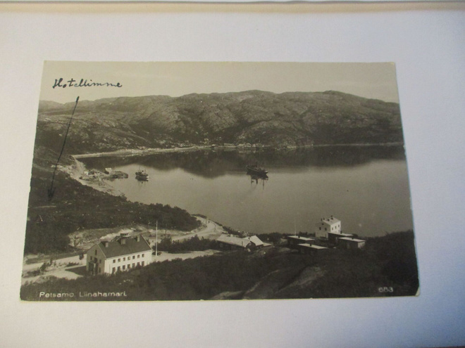 Petsamo Liinahamari - 1936 hyväl siltaleimaus
