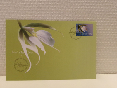 FDC- ensipäiväkuori - Orkidea - 2013