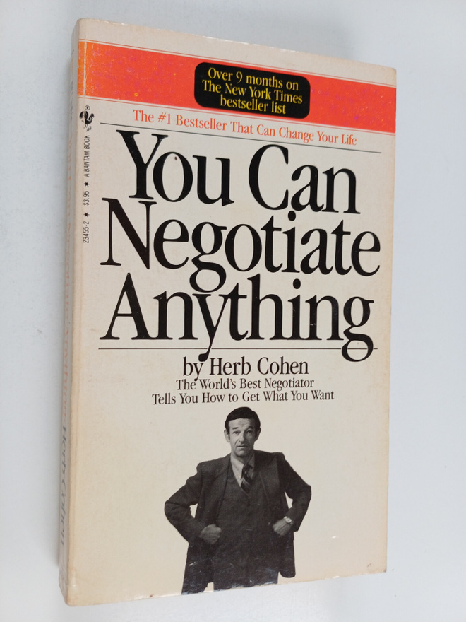 H. Cohen : You Can Negotiate Anything