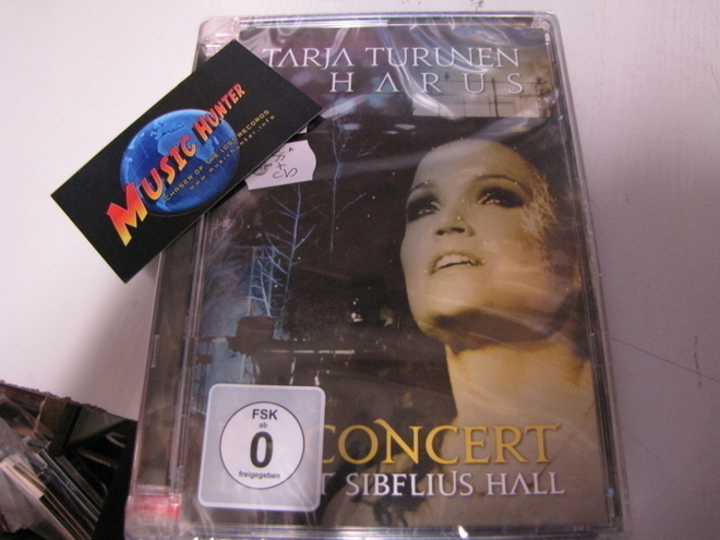 TARJA TURUNEN HARUS -IN CONCERT LIVE AT SIBELIUS DVD+CD UUSI