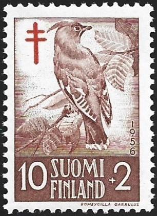1956 TUB merkki Tilhi 10 + 2 mk  **  LaPe 460