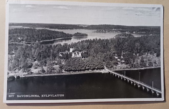 Savonlinna, Kylpylaitos nro 3077, silta, Velj. Karhumäki