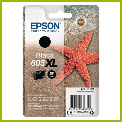Epson Black 603XL mustepatruuna - 02.2025