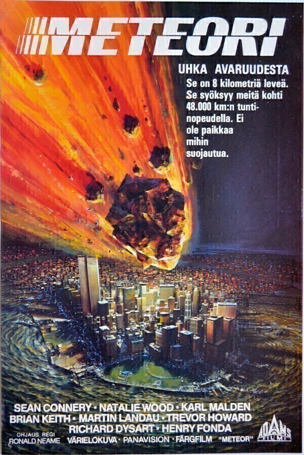 Elokuvajuliste: Meteori (Sean Connery)