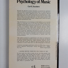 Carl E. Seashore : Psychology of music - pikkukuva 2