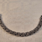 Hopeinen markasiitti-ranneketju, 18 cm, v. 1956 - pikkukuva 1
