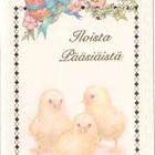 kortti ** Pääsiäinen - erilaisia taittokortteja - pikkukuva 2