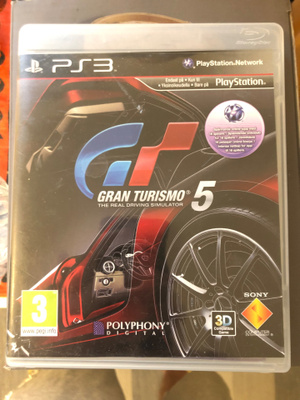 PS3: Gran Turismo 5. 2010.