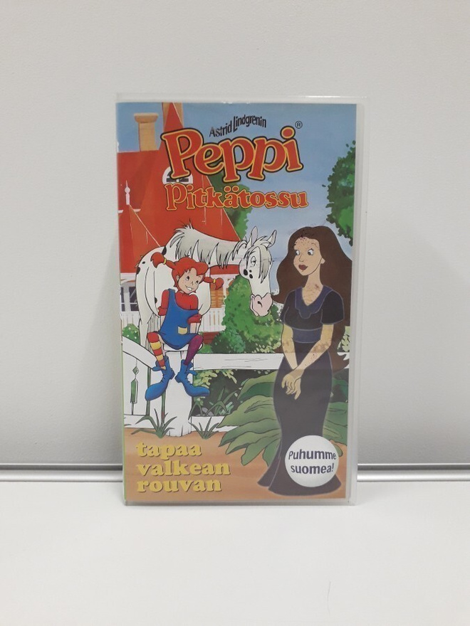 Peppi Pitkätossu- Tapaa Valkean Rouvan (vhs)