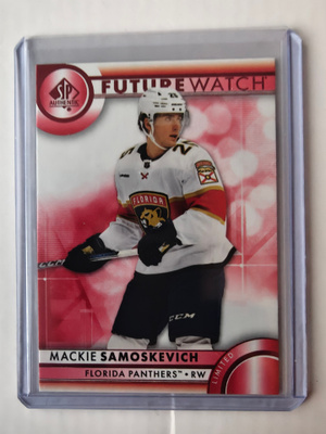 Mackie Samoskevich 2023-24 SP Authentic Future Watch