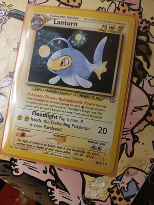 Lanturn 38/111 - Neo Genesis non holo card