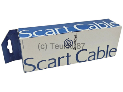 DC - Sega Dreamcast Scart Cable (CIB)