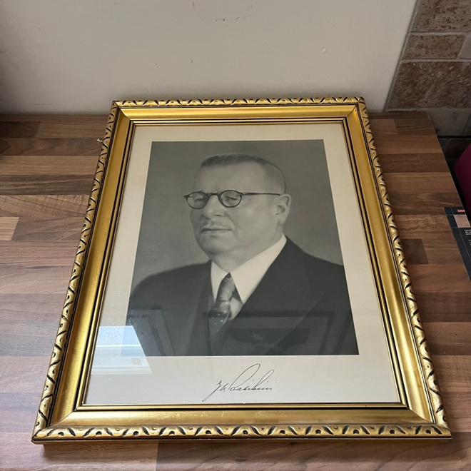Presidentti J.K. Paasikivi - muotokuva