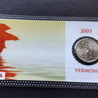 US State Quarters, Vermont 2001 kortissa, UNC - pikkukuva 1