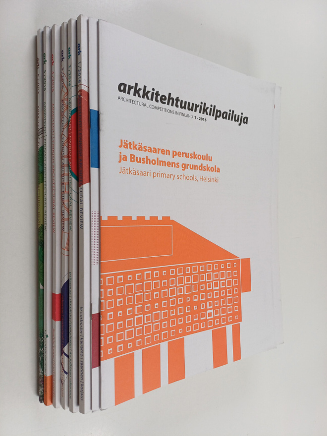 ARK vuosikerta 2016 (numerot 1-6 + arkkitehtuurikilpailuj...